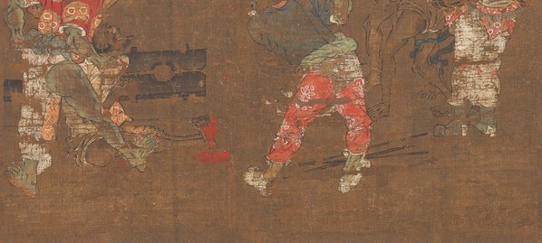 元_陆仲渊_十王图之秦广王绢本_(4961×8911 – 300dpi)(图5)