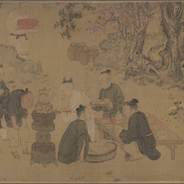 明_佚名_蓍英盛会图_全卷_绢本_(100410×6606 – 354dpi)(图2)