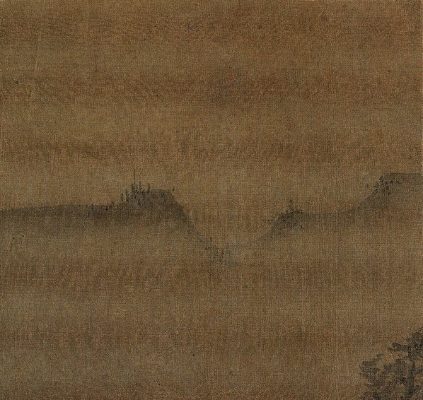 宋_朴庵_烟江欲雨图页绢上_(3117×2953 – 300dpi)(图3)
