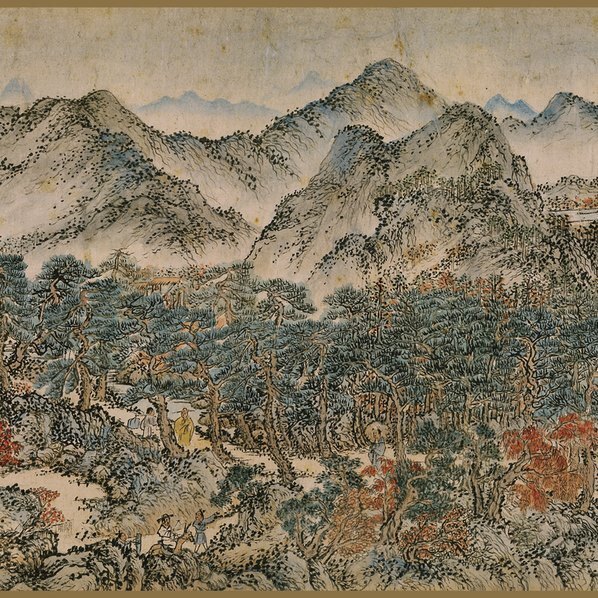 元_王蒙_太白山图_纸(图2)