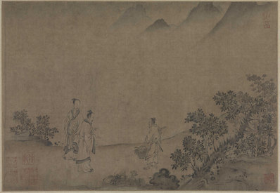 宋_马和之画赵构书唐风册_马和之画赵构书唐风册_9_(7126×4926 – 300dpi)(图1)