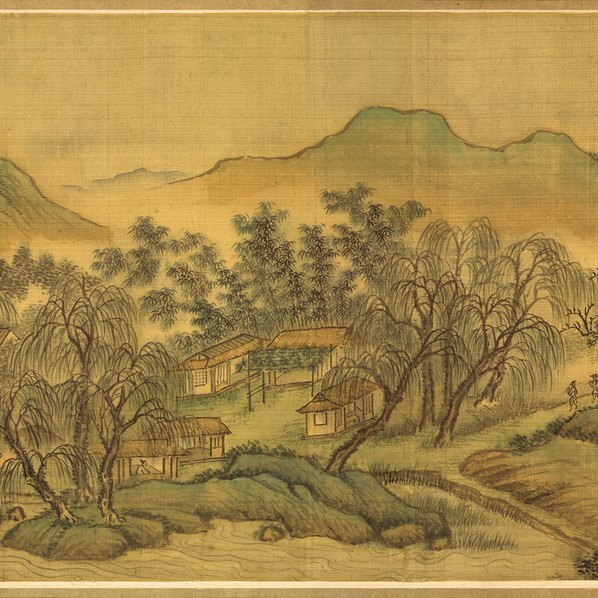 清_杨晋_唐解元诗意图_绢本_(20748×3372 – 350dpi)(图5)