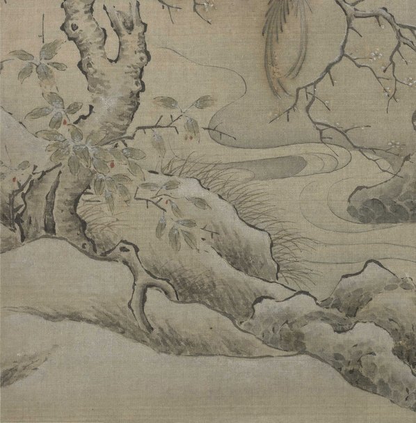 宋_乌桕文禽图_绢本_(5113×5197 – 400dpi)(图4)