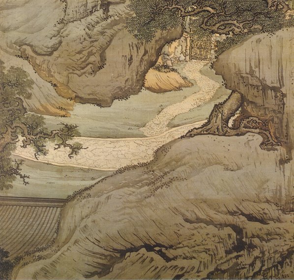 清_袁江_竹苞松茂图绢本_竹苞松茂图_(3946×15000 – 300dpi)(图5)