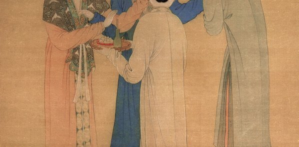 明_唐寅_宫妓图_绢本_模糊_(4724×9291 – 300dpi)(图4)