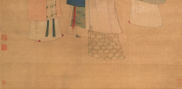 明_唐寅_宫妓图_绢本_模糊_(4724×9291 – 300dpi)(图5)