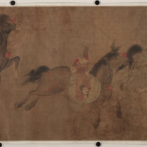 元_赵雍_马戏图卷_绢_(52994×3154 – 300dpi)(图5)