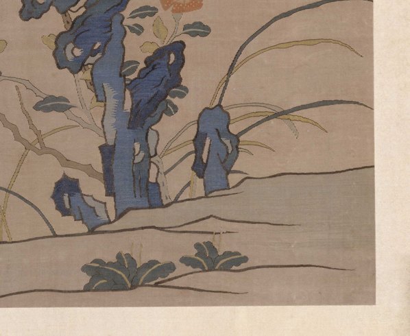 明_故宫藏织绣画_开_缂丝花卉册之蝴蝶_(5245×4292 – 300dpi)(图5)