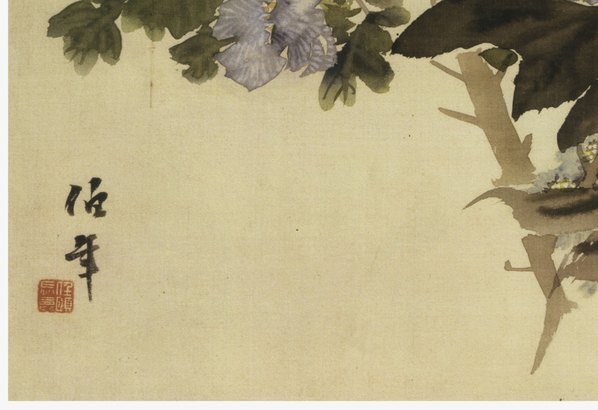 清_任伯年_花卉册页_(3800×2604 – 300dpi)(图4)