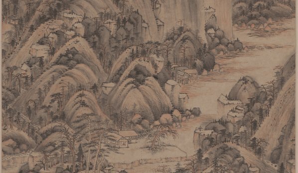 明_王鉴_富春山居图_纸_(6010×13951 – 300dpi)(图4)