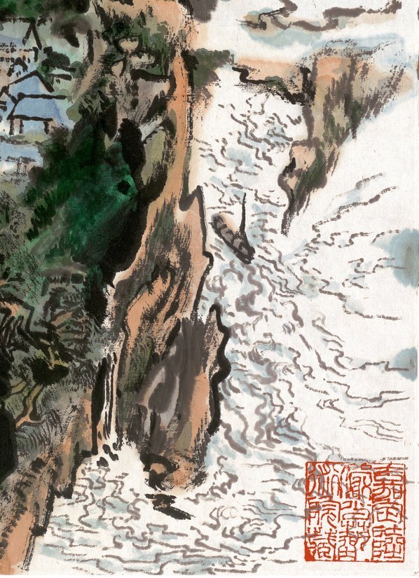近代_陆严少_陆严少出峡图轴纸本_(6869×9483 – 72dpi)(图5)