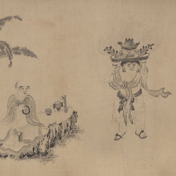 清_方维仪_西池大阿罗汉图_(20063×3302 – 300dpi)(图3)