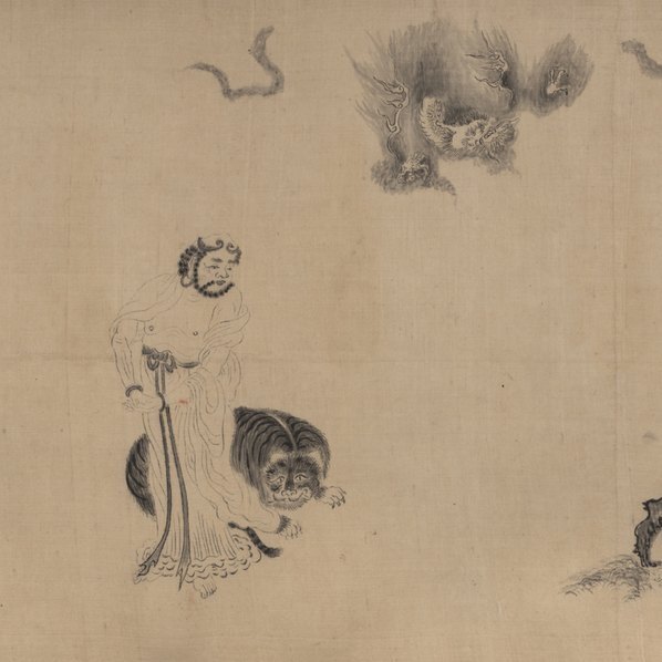 清_方维仪_西池大阿罗汉图_(20063×3302 – 300dpi)(图4)
