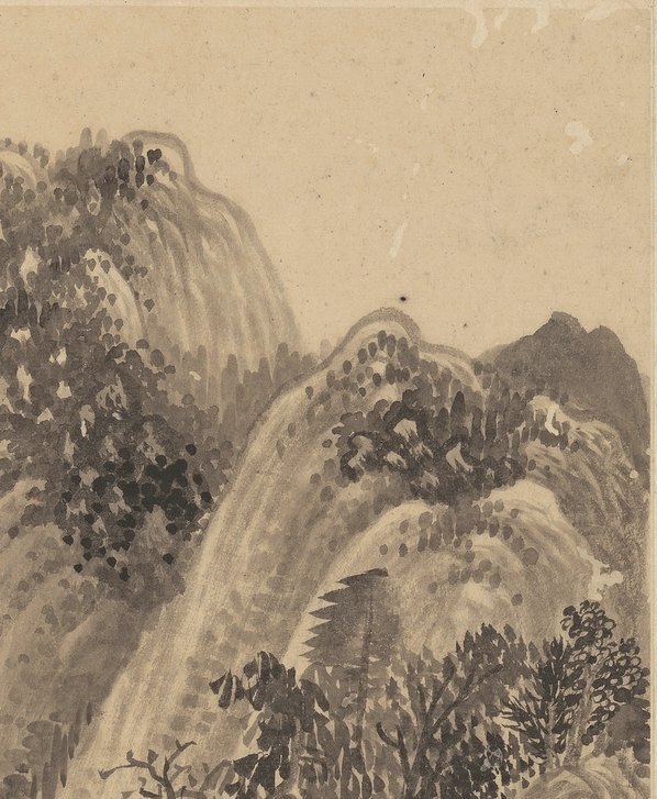 明_王时敏_山水十开_纸本_9_(3653×4444 – 300dpi)(图3)