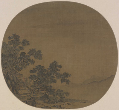宋_佚名_山水图页_(5526×5126 – 600dpi)(图1)