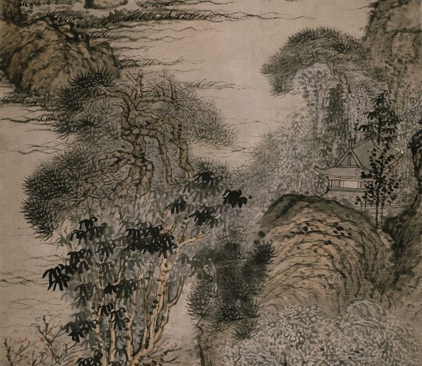 清_石涛_古木垂荫_纸本_(6986×24202 – 350dpi)(图4)
