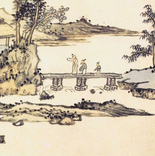 清_渐江_山水册开_2_(3100×3113 – 300dpi)(图5)