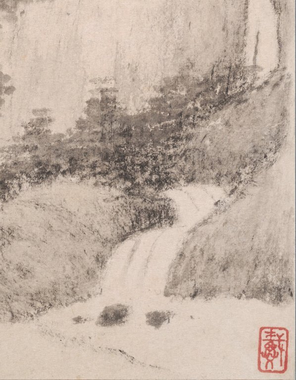 清_戴本孝_山水册页_大都会_2_(4000×5130 – 500dpi)(图5)