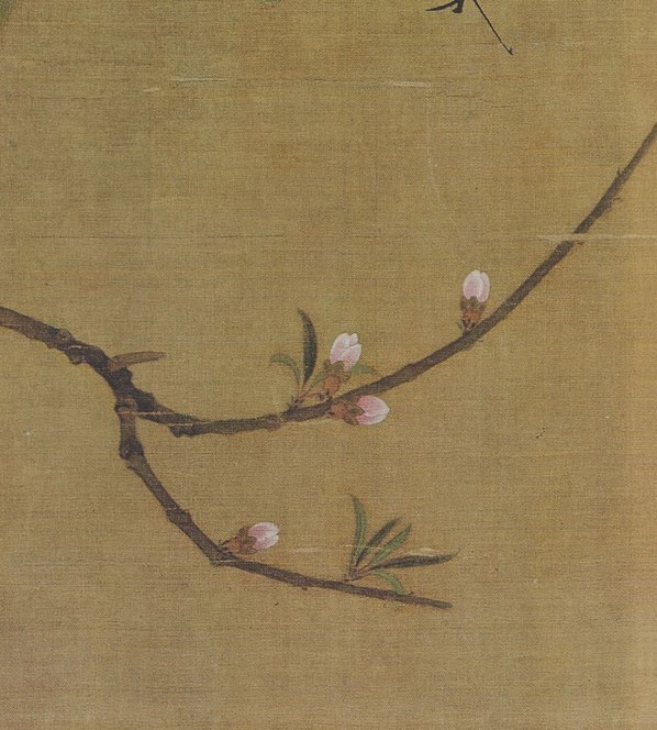 宋_赵佶_桃鸠图绢_(3500×3888 – 300dpi)(图5)