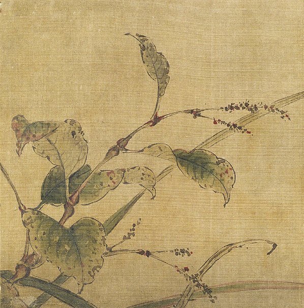 宋_佚名_荷蟹图绢本_(3381×3425 – 300dpi)(图2)