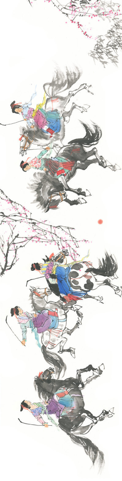 近代_马球图_(16285×4134 – 72dpi)(图1)
