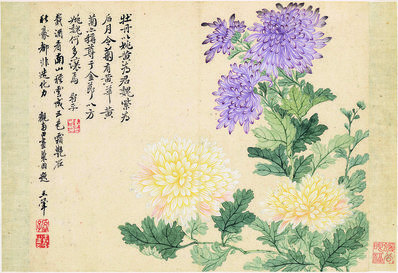 清_恽寿平_花卉十开_纸本_1_(3898×2670 – 300dpi)(图1)