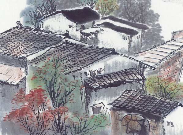 近代_现代山水册页_64_(6068×4480 – 72dpi)(图4)