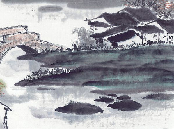 近代_现代山水册页_64_(6068×4480 – 72dpi)(图5)