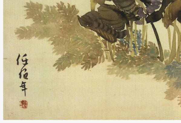 清_任伯年_花卉册页_4_(3800×2585 – 300dpi)(图4)