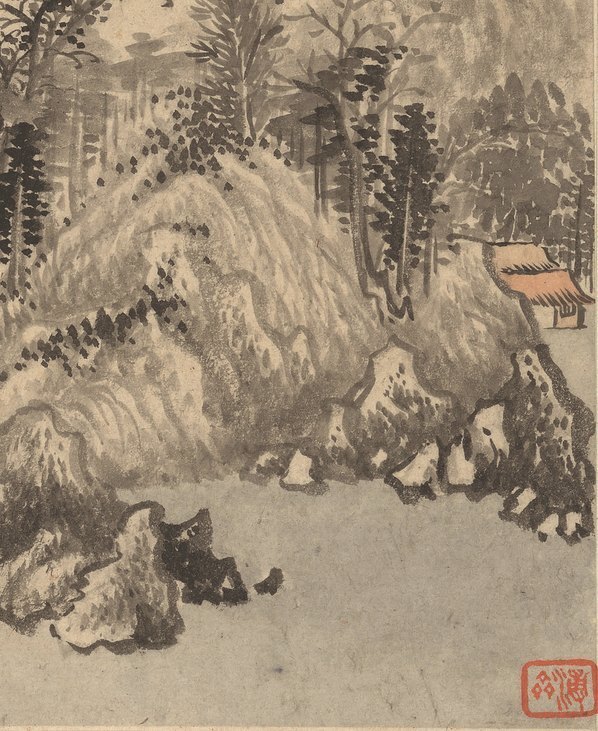 明_王时敏_山水十开_纸本_1_(3653×4465 – 300dpi)(图5)