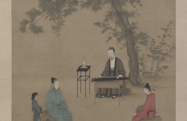宋_赵佶_听琴图轴绢本_(8564×22319 – 380dpi)(图4)
