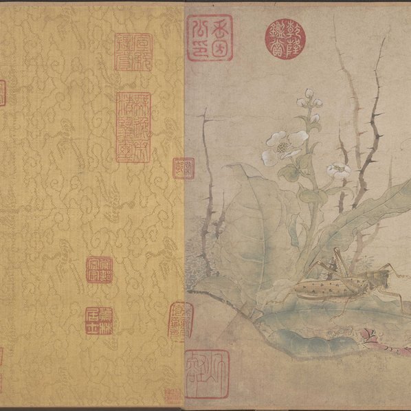宋_赵昌_写生蛱蝶图卷全卷纸本_北京故宫博物院藏_(28115×3272 – 300dpi)(图2)