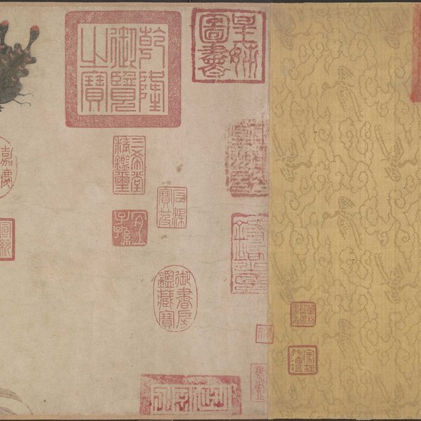 宋_赵昌_写生蛱蝶图卷全卷纸本_北京故宫博物院藏_(28115×3272 – 300dpi)(图5)
