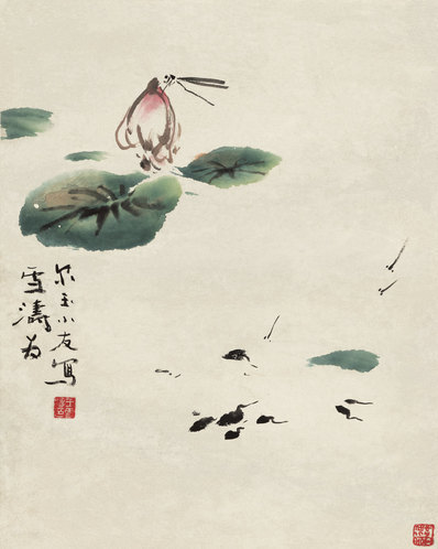 近代_黄胄八开册页_11_(4124×5159 – 72dpi)(图1)
