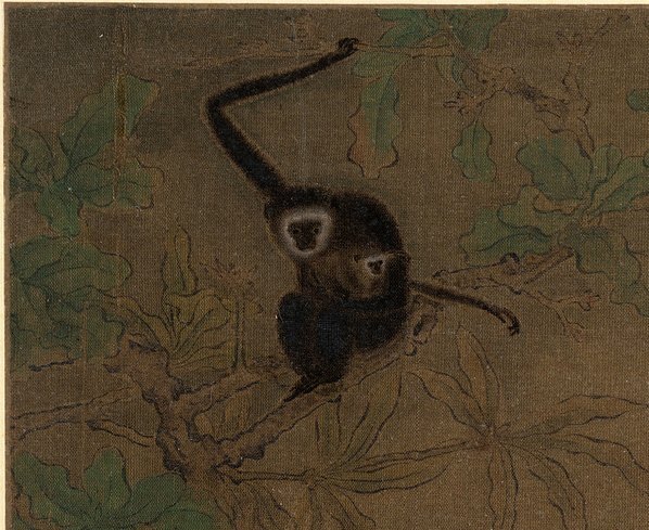 明_佚名_猴鹿图_(4000×3271 – 300dpi)(图2)