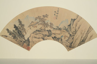 明_沈周_扇面_6_(4186×2791 – 300dpi)(图1)