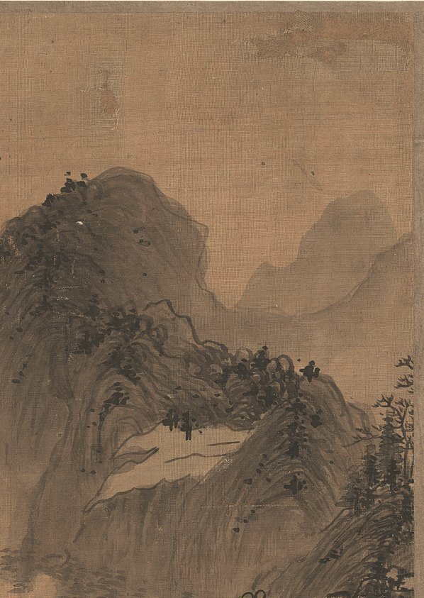 明_蓝瑛_山水十开_绢_(3114×4390 – 300dpi)(图3)