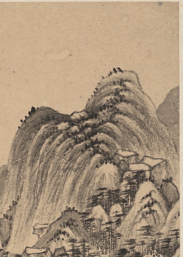 明_王鉴_仿古山水二纸本_8_(2638×3701 – 300dpi)(图3)