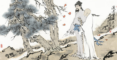 近代_范曾_后赤壁赋_(18919×9646 – 72dpi)(图1)