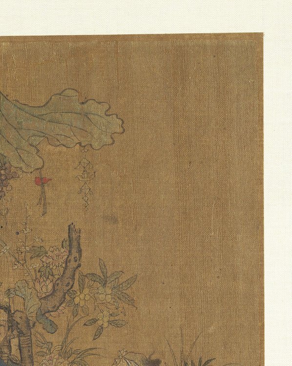 明_清_佚名_卖花图册页绢本_(3100×3880 – 300dpi)(图3)