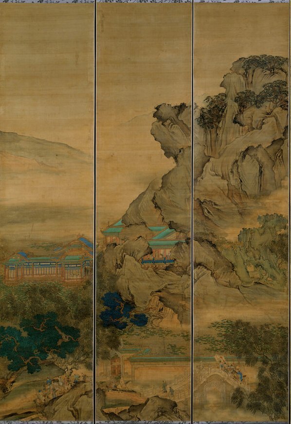 清_袁江_九成宫图屏_(16033×5835 – 300dpi)(图3)