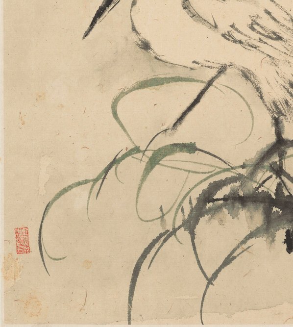 清_李鱓_花卉十二开_1_(3911×4365 – 300dpi)(图4)