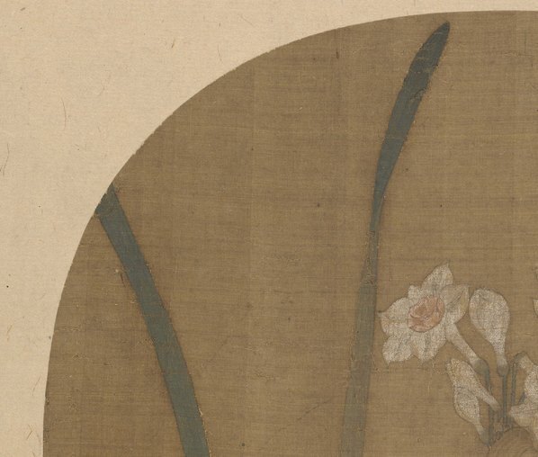 宋_佚名_水仙图绢本设色_(8014×6806 – 400dpi)(图2)