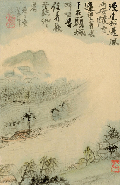 清_石濤_山水冊_八_(2783×4258 – 360dpi)(图1)