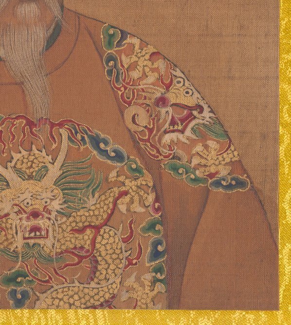 清_佚名_传姚文翰_历代帝王像_汉高祖_(3300×3684 – 300dpi)(图5)