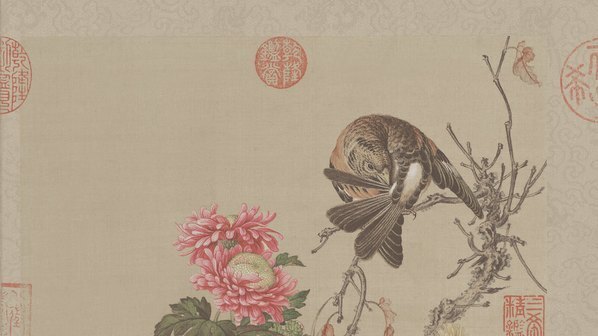 清_郎世宁_花鸟图册_48_(10236×5748 – 400dpi)(图3)