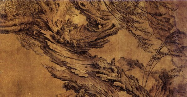 清_郎世宁_柳荫双骏图_(7735×4010 – 300dpi)(图3)