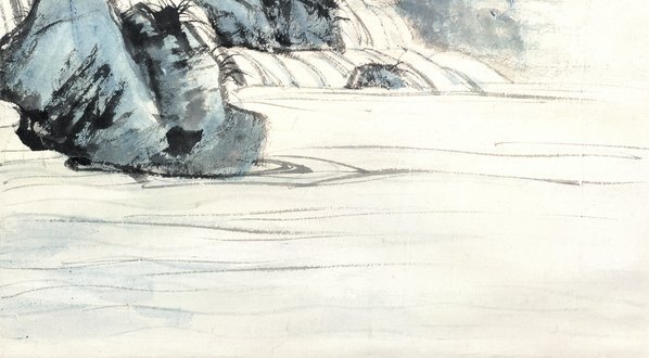 近代_张大千_行吟策_(4813×10610 – 72dpi)(图5)