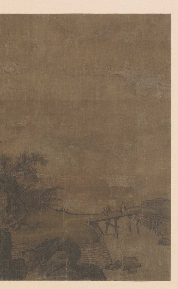 宋_马远_溪桥策杖图_(6647×2702 – 300dpi)(图5)