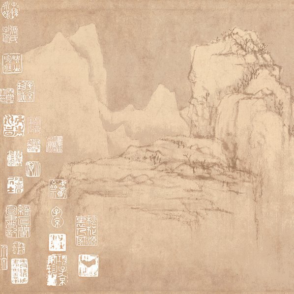 元_黄公望快雪时晴图_快雪时晴图_画(图2)